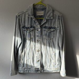 Anthropologie Pilcro Faded Blue Denim Jacket